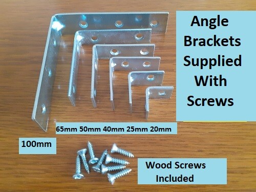 Brackets corner braces 90 - -,
