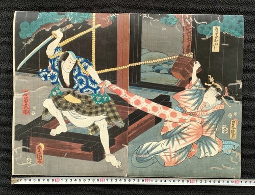 Toyokuni japanese woodblock - toyokuni,japanese,