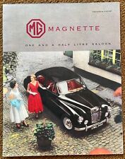 MG Magnette ZA Brochure
