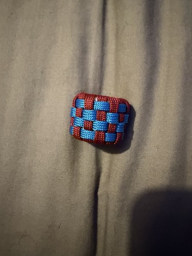 Paracord scout woggle - paracord,