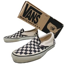 Vintage 90s Vans Checkerboard