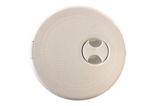 Nuova Rade Round 280mm White Hinged Boat Inspection Access Deck Hatch