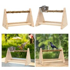 Parrot Play Stand Bird Perch Jungle Gym Exercise Toys Training Bird Play Stand
