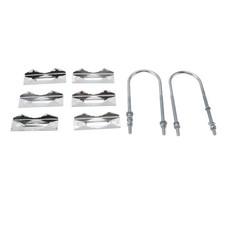 Double Antenna Mast Clamp Kit
