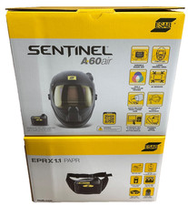 Esab Sentinel A60 Air & EPR-X1.1 PAPR Welding Helmet - NEW