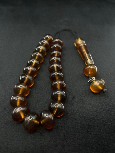 Authentic blue amber komboloi - authentic,