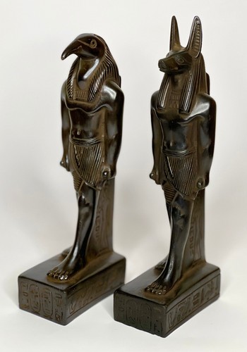 Statue anubis and thoth - anubis,