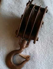 W E Moore Vintage Triple Wheel