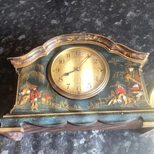 Mappin & Webb Chinoiserie Mantle Clock