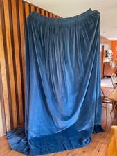 Vintage Blue Curtains
