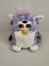 1999 Furby Babies Purple White 70-940 Tiger Electronics