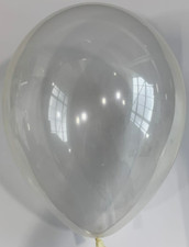 PACK OF 10 X 5" Qualatex CLEAR Latex Balloons L1/25
