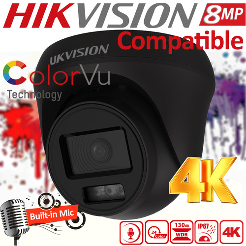 Hikvision compatible 8mp - compatible, 4k