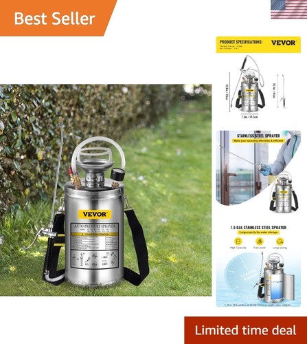 Gallon stainless steel - 1.5,