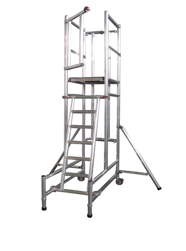 Industrial podium steps - industrial,