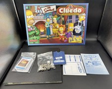 Cluedo The Simpsons Murder Mystery Board Game Waddingtons 2001 Complete
