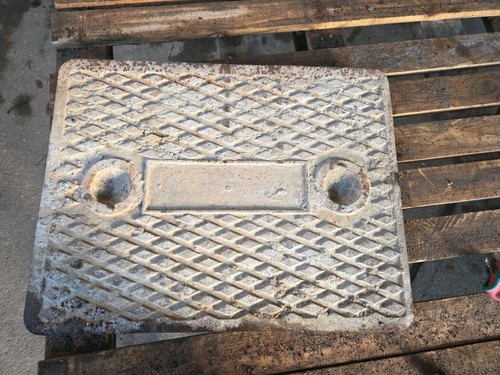 Cast iron manhole - iron, cover