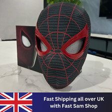 Marvel Spider-Man Cosplay Mask with Moving Eyes – 1:1 Scale Full-Headgear Helmet
