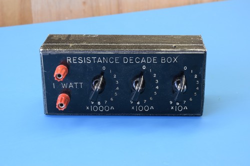 Resistance decade box - box, 10-9999