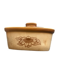 Vintage Royal Winton Yellow Rose Butter Dish Yellow Rose Pattern