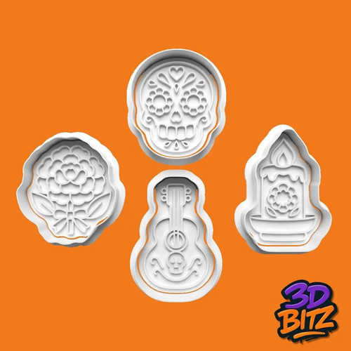 Day the dead cookie cutters - day,