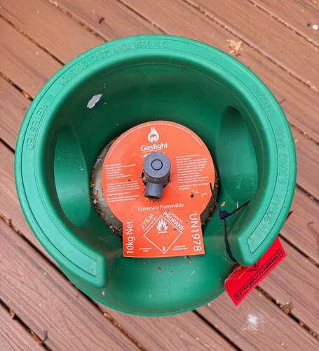 Gaslight propane gas cylinder - gas,