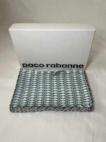 Paco rabanne bag - paco, silver/blue