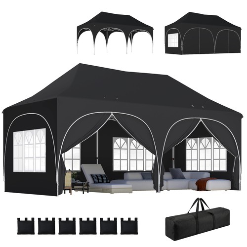 Outsunny pop up gazebo - 3, 6m