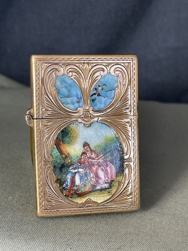 Rare silver enamel - rare,