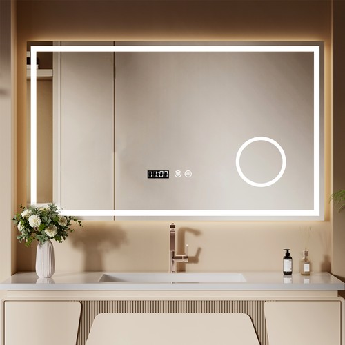 Led bathroom mirror - led, with