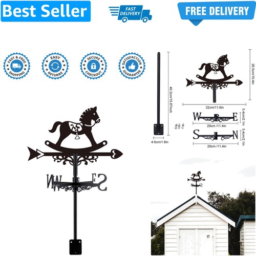 Horse weather vane - weather, for