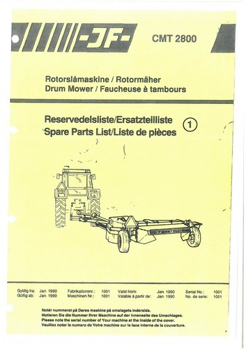 Drum mower cmt2800 cmt 2800 - mower,