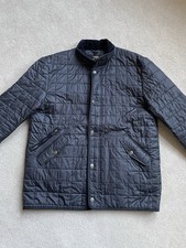 William Hunt Navy Blue Quilted
