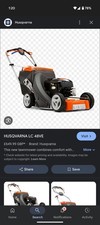 Husqvarna electric start mower - husqvarna,