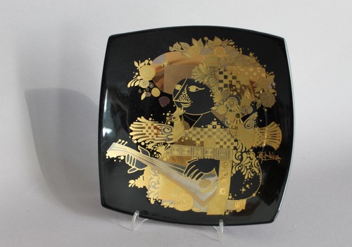 Rosenthal porcelaine noir bowl - rosenthal,