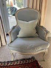 2x Pair Of French Antique Blue