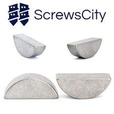 Woodruff Keys 1.5mm 2m 2.5mm