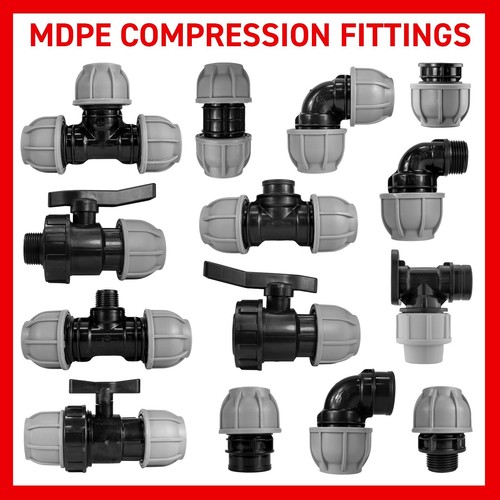 Mdpe plastic compression - mdpe,