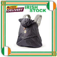 HOMCOM Baby Hiking Backpack Carrier w/ Detachable Rain Cover for Toddlers Black