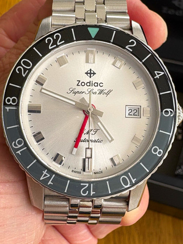 Zodiac super sea wolf gmt - zodiac,
