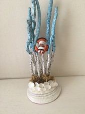 clown fish sea shells nemo sealife display Home decor Fish Ornament aquarium