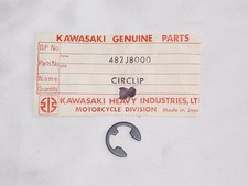 NOS KAWASAKI 1966-1978 1999-2001 CIRCLIP 8MM W1/2 KH400 KMX125 F11 S1 482J8000