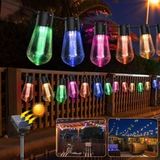 LED Solar String Lights Chain Christmas Tree Chain Party Garden Outdoor 30 LED Decor