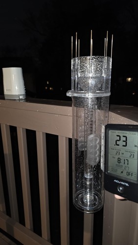 Wireless digital rain gauge - digital,