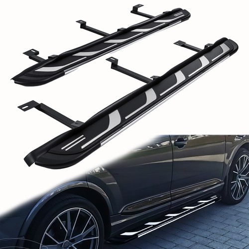 Aluminium black side - side, bar