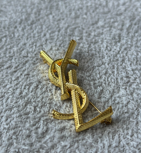 Ysl monogram pin - pin, tone
