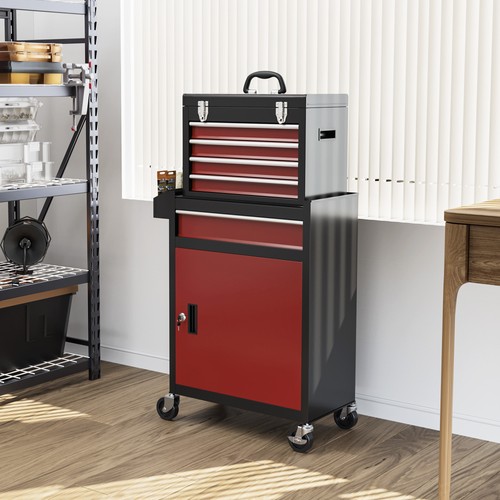 Rolling tool cabinet 5 - rolling, w/