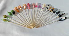 Decorative Hat Pins; Long