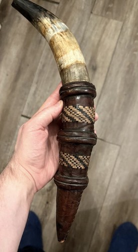 African leather covered - african,