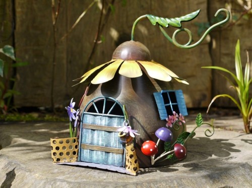 Garden ornament flower fairy - ornament,